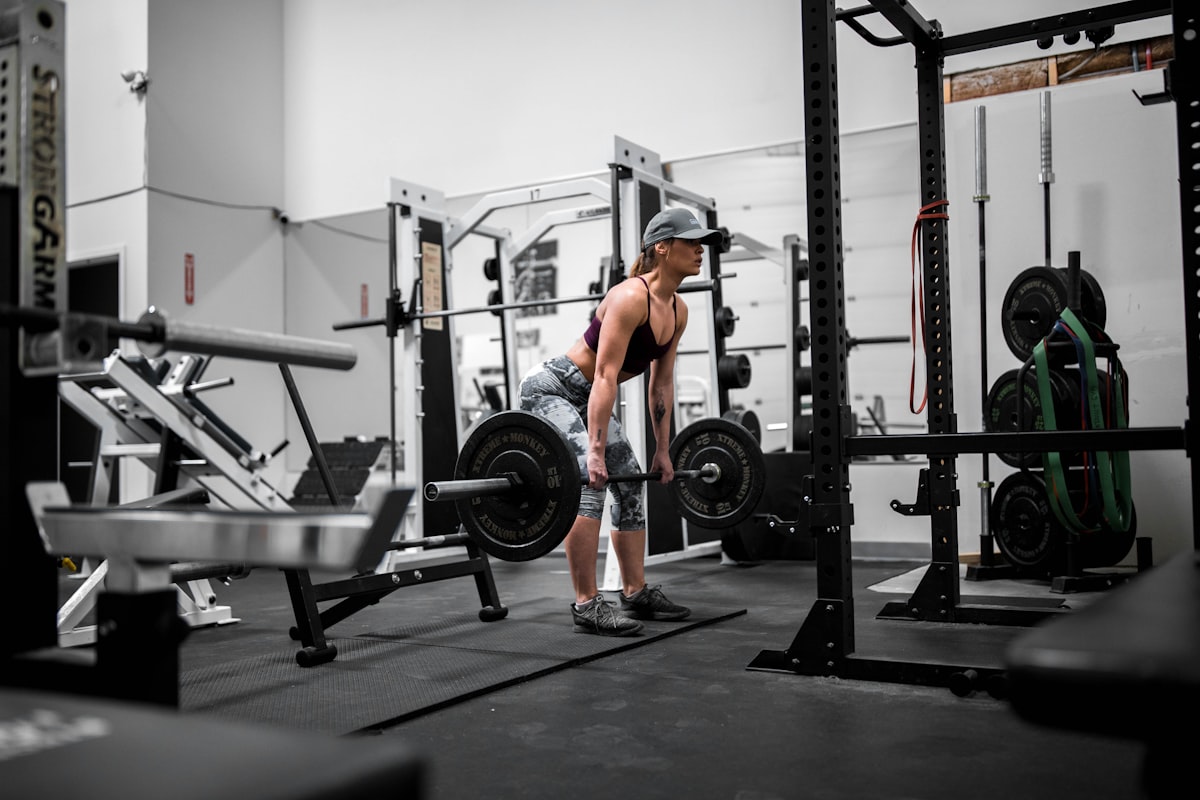 Women fitness training